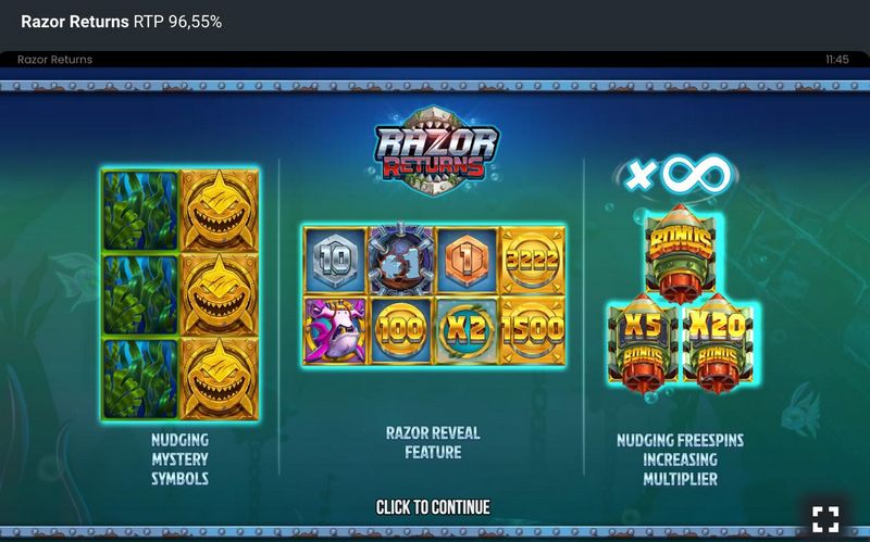 Razor Returns Slot-Rezension