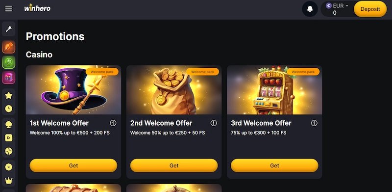 Winhero slots - Winhero Deutschland bietet exklusive Promotionen und Freispiele für Spieler an