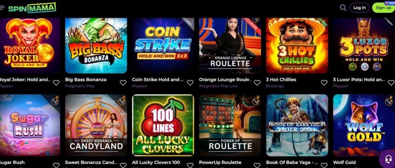 Spinmama casino in Global